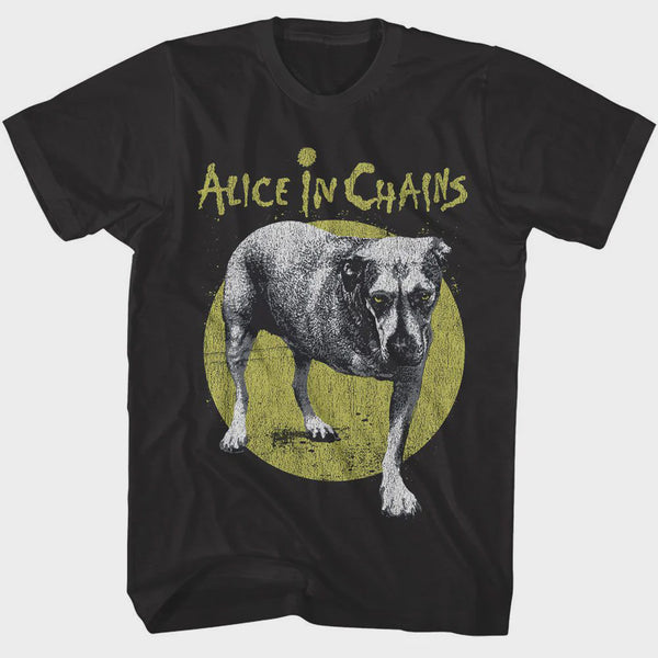 Alice in Chains Three Legged Dog Black Tee