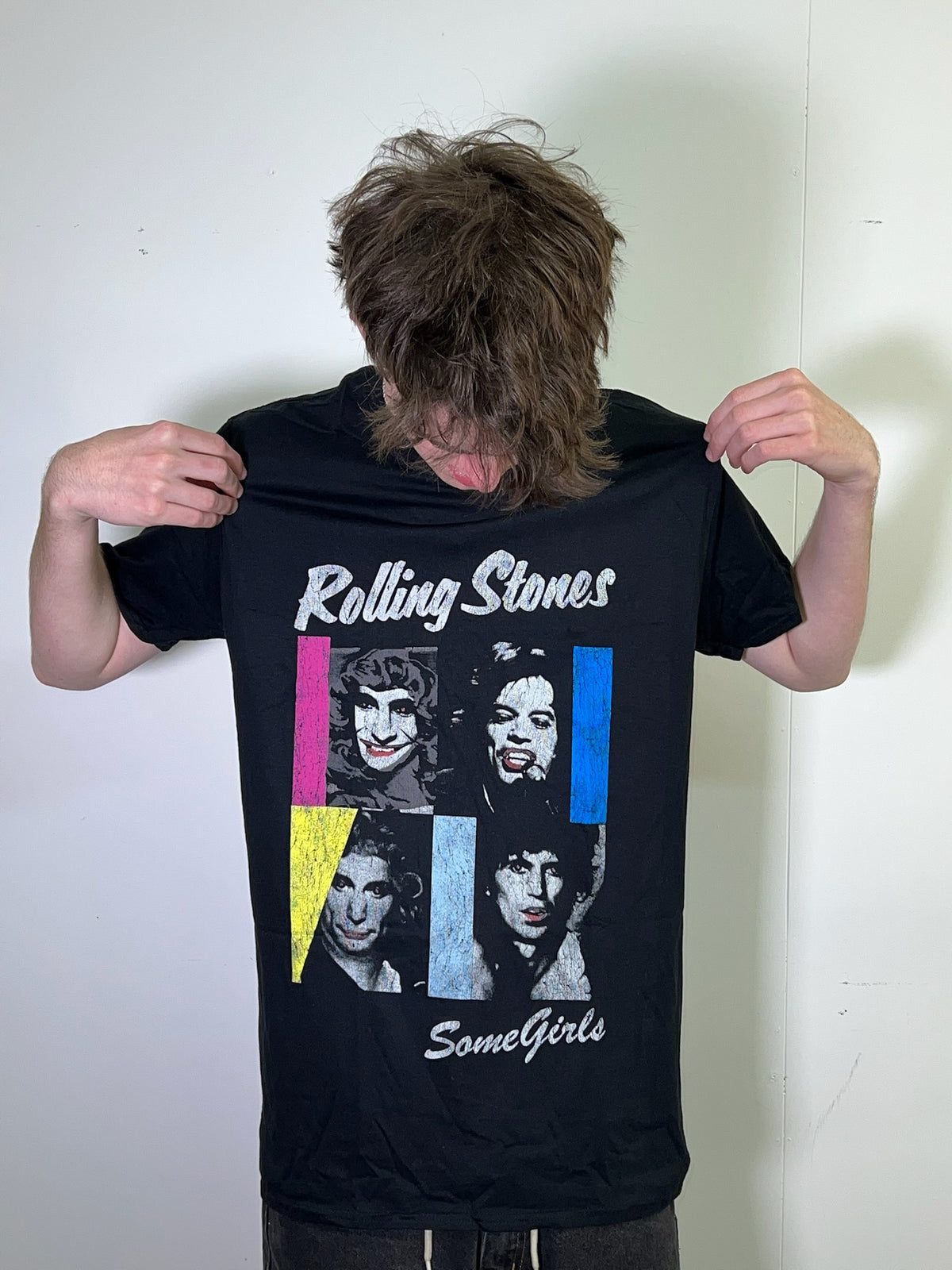 Rolling Stones Some Girls Black Tee