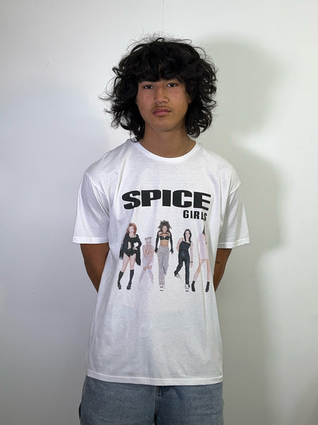 Spice Girls Photo Poses White Tee