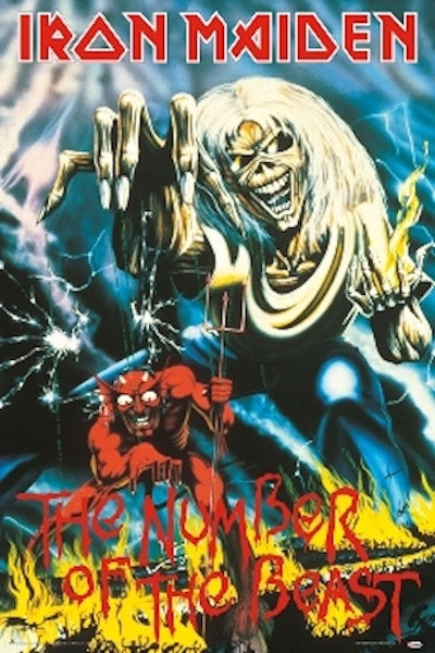 Iron Maiden Number of the Beast Poster #32