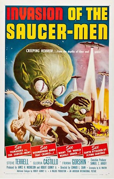 Invasion of the Saucer Men Poster #504