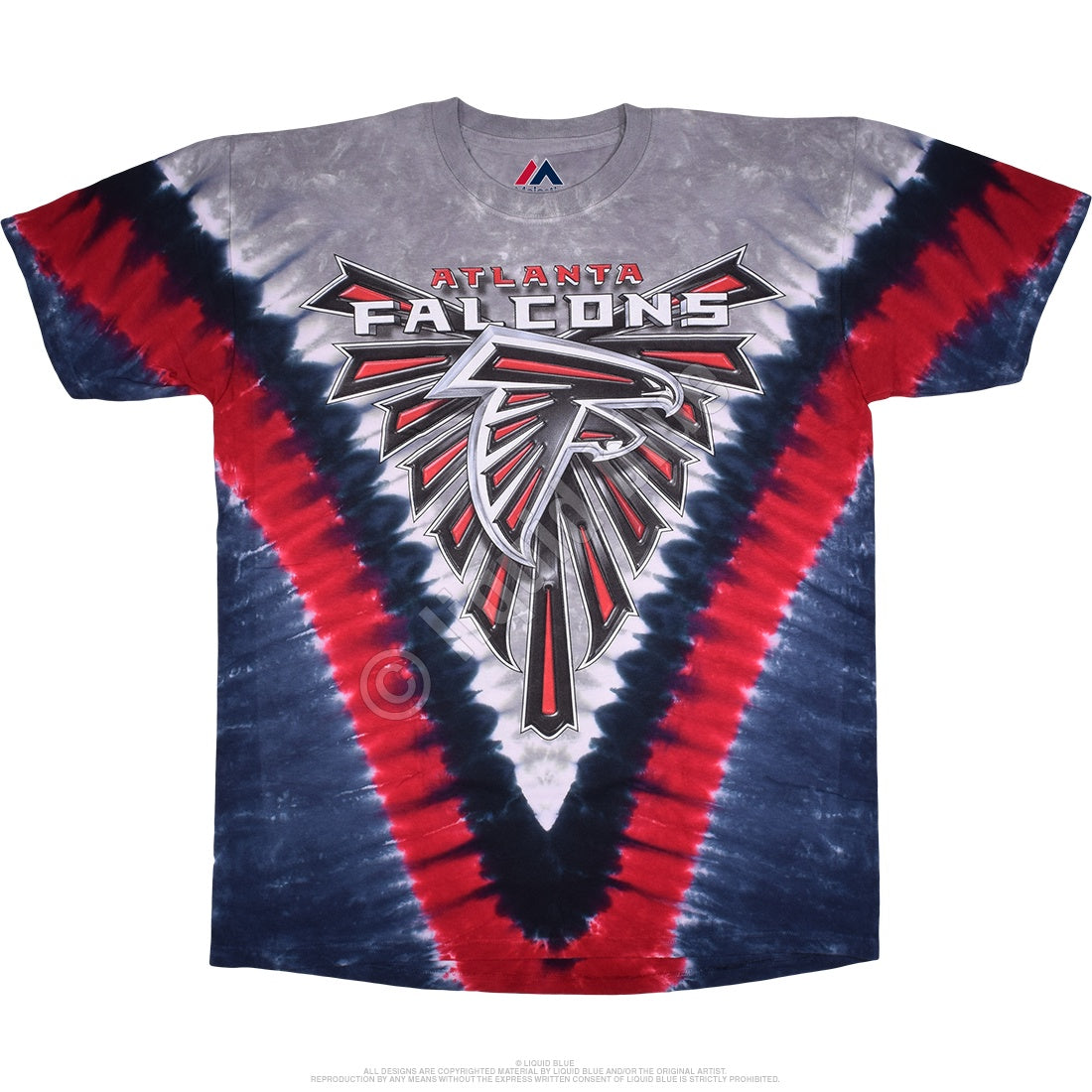 Atlanta Falcons V Tie-Dye Tee