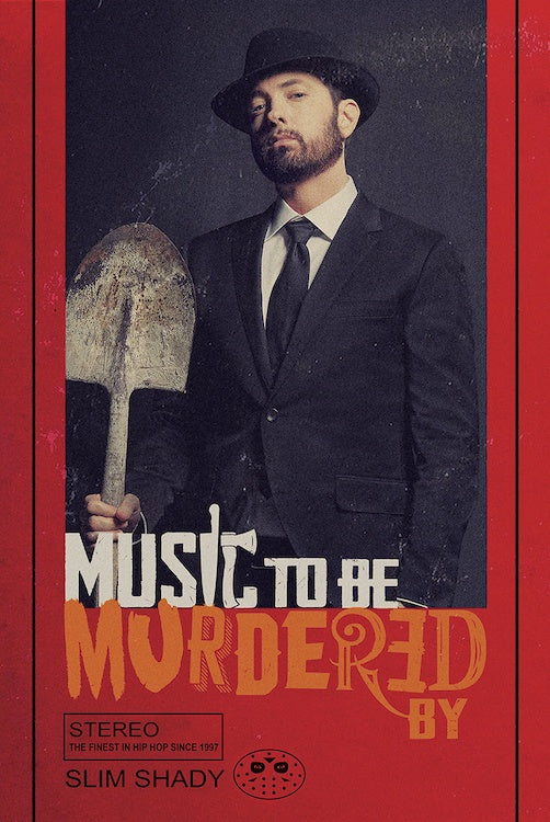 Eminem Music To Be Murdered By Poster #82