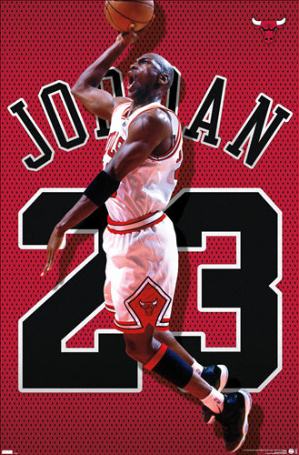 Michael Jordan Jersey Poster #108