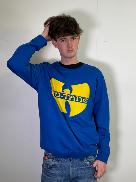 Wu-Tang Clan Logo Blue Sweatshirt