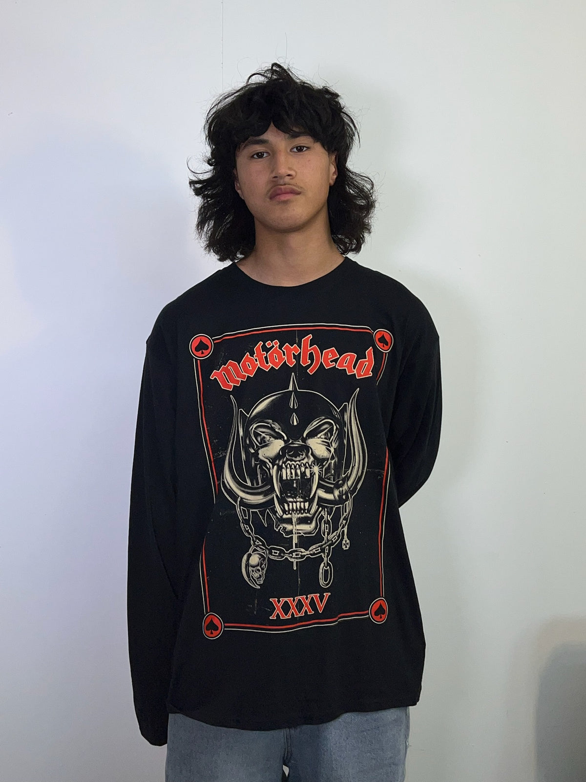 Motorhead Propaganda Anniversary Black Long Sleeve Tee