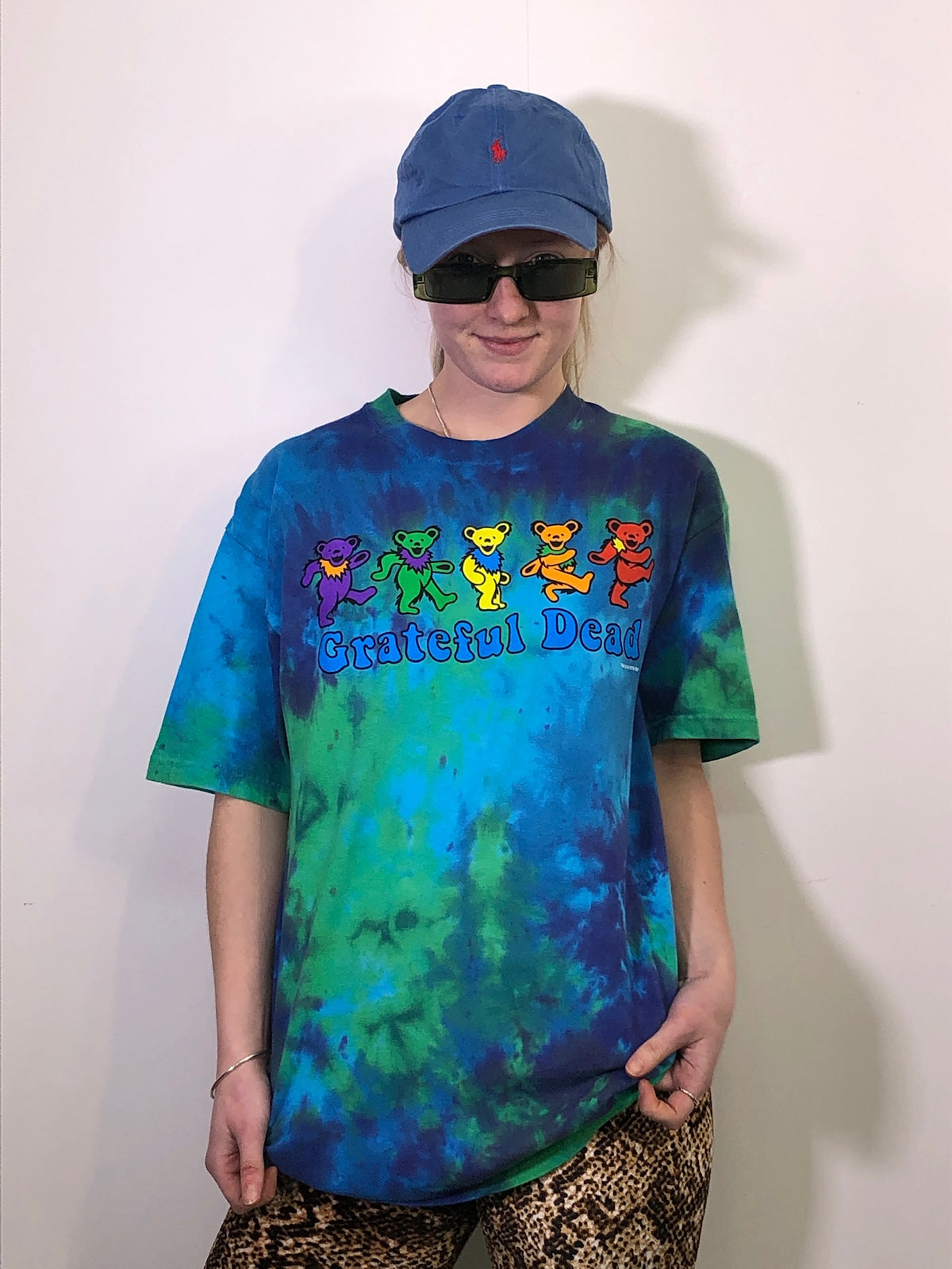 Grateful Dead Dancing Bears Tie Dye Tee