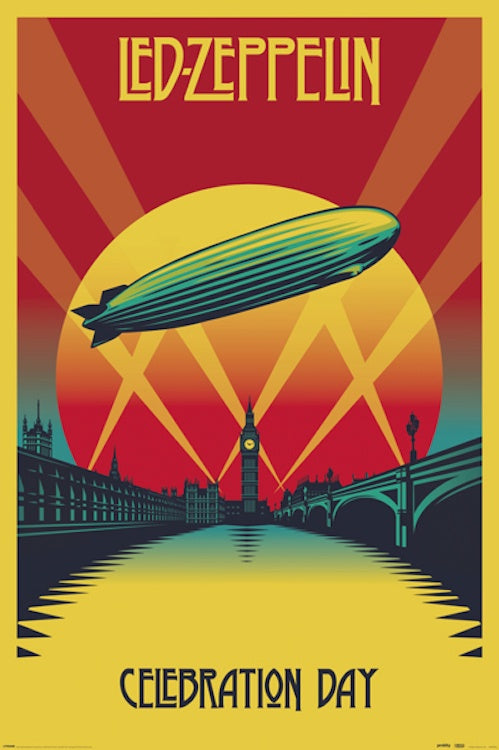 Led Zeppelin Celebration Day Poster #1