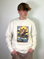 Raphael's Ezekiel's Vision Cream Sweatshirt