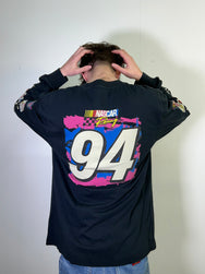 NARCAR Team 94 Vintage Black Long Sleeve Tee