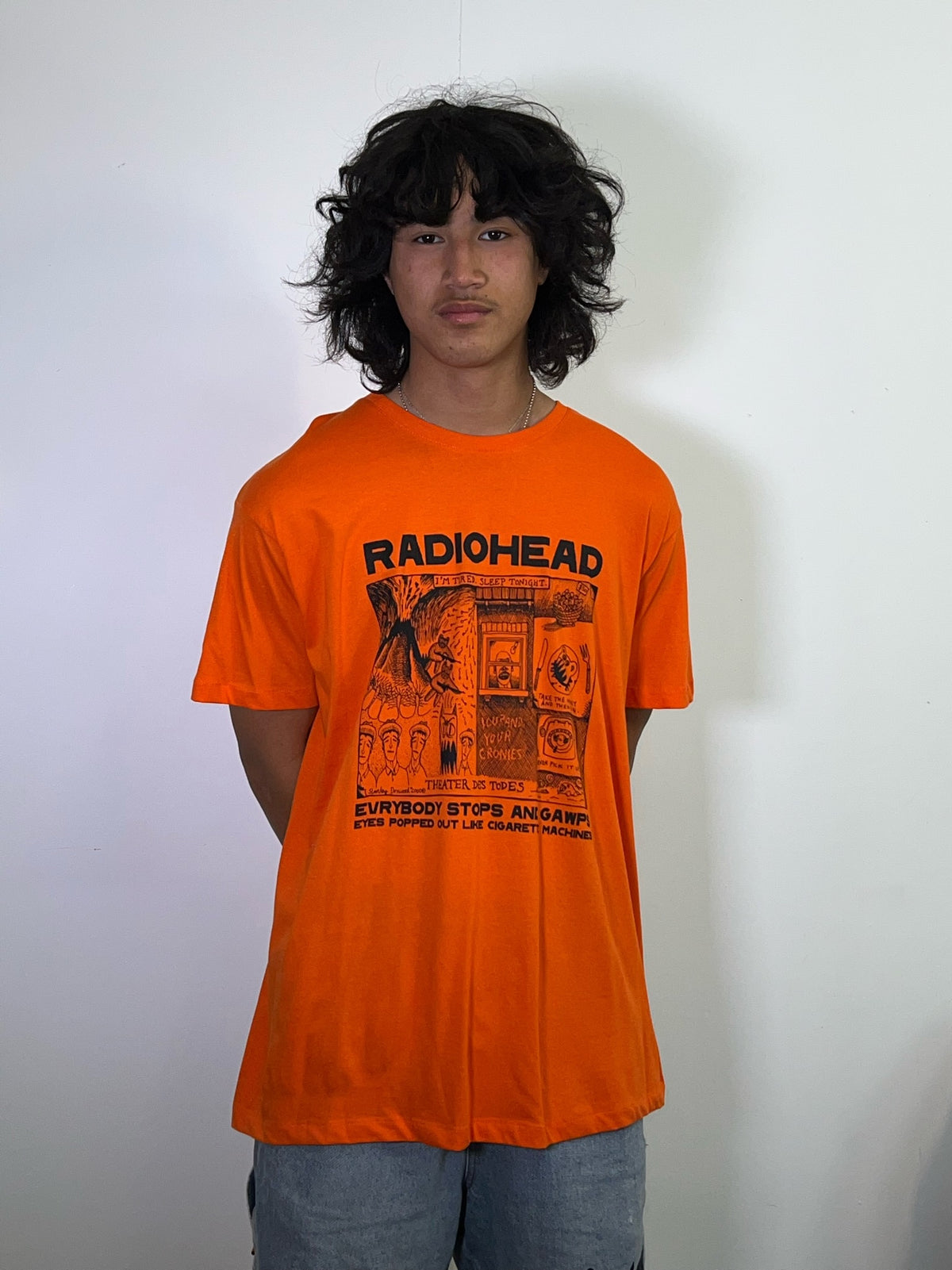 Radiohead Gawps Orange Tee