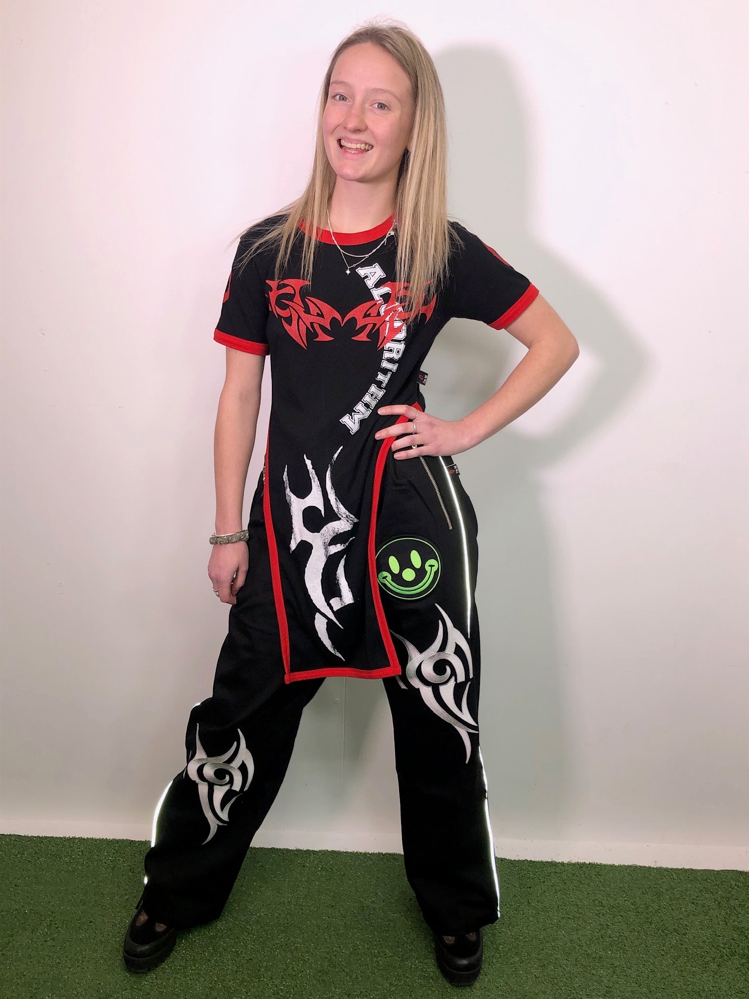 Skoot Pseudo-Eva Black Pants