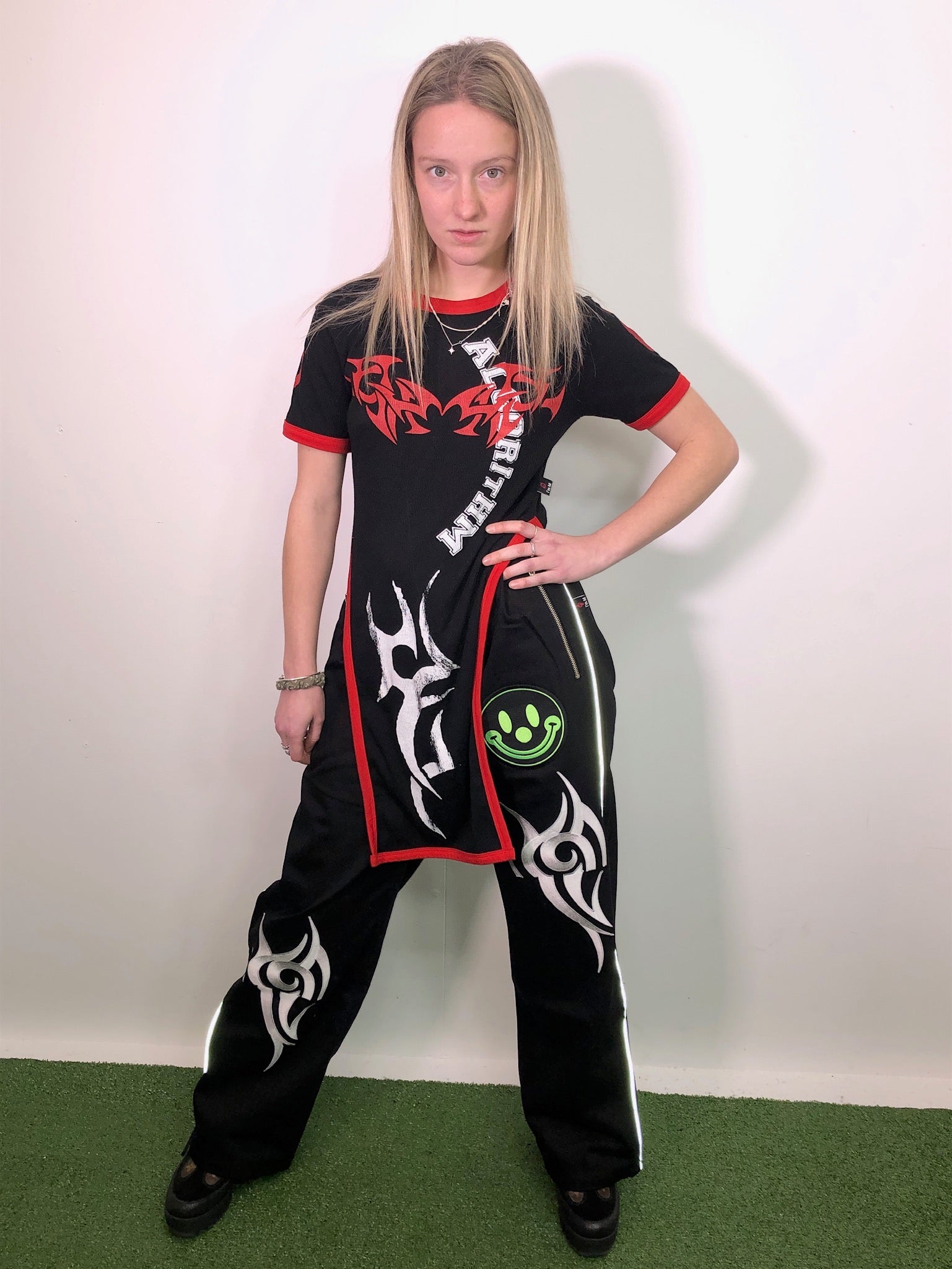 Skoot Pseudo-Eva Black Pants