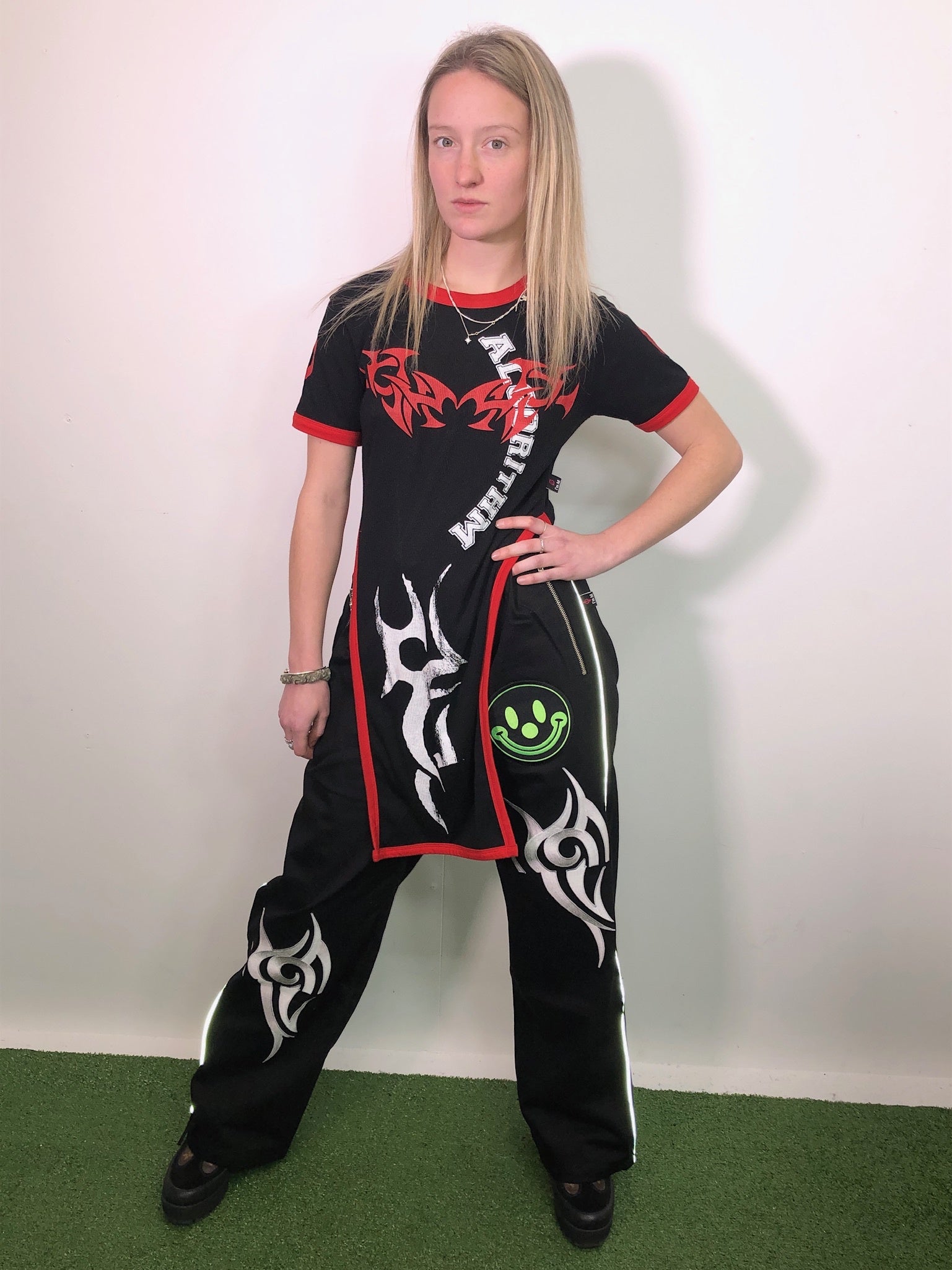 Skoot Pseudo-Eva Black Pants