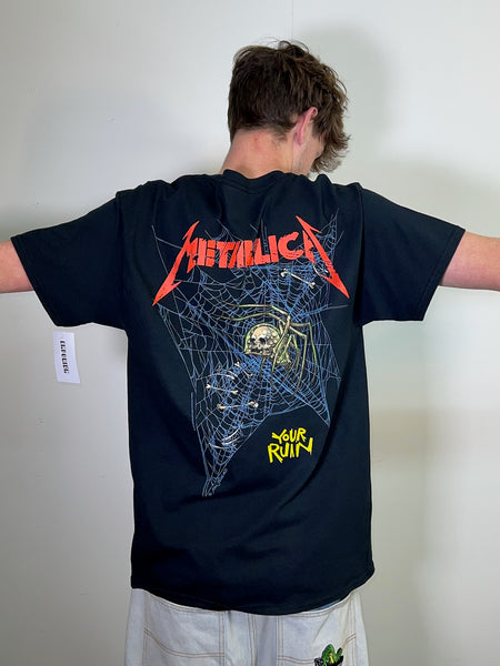 Metallica Ruin / Struggle Black Tee