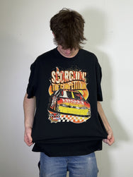 NASCAR Scorchin Comp Vintage Black Tee