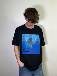 Nirvana Nevermind Album Black Tee