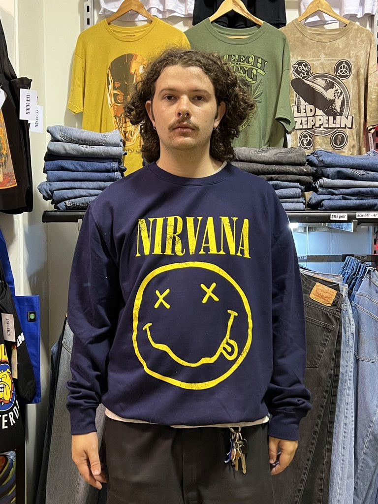 Nirvana Angelic Navy Sweatshirt