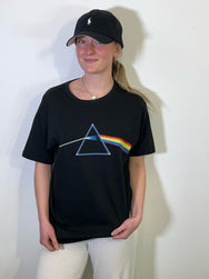 Pink Floyd Dark Side of the Moon Album Black Tee