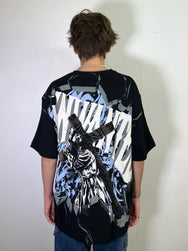 Unwanted Awaken All Over Print Black Tee