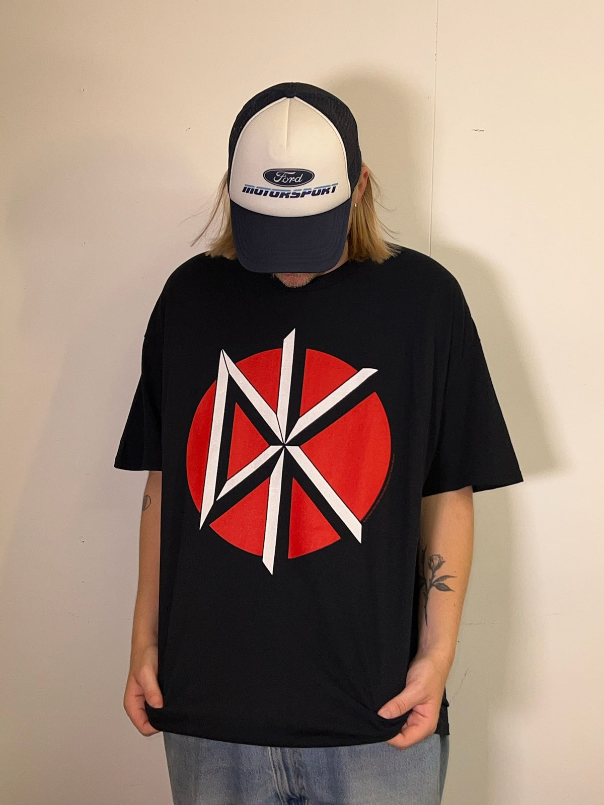 Dead Kennedys Logo Back Print Black Tee