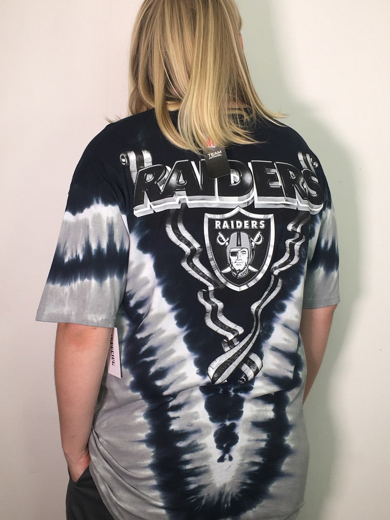 Las Vegas Raiders V Tie-Dye Tee