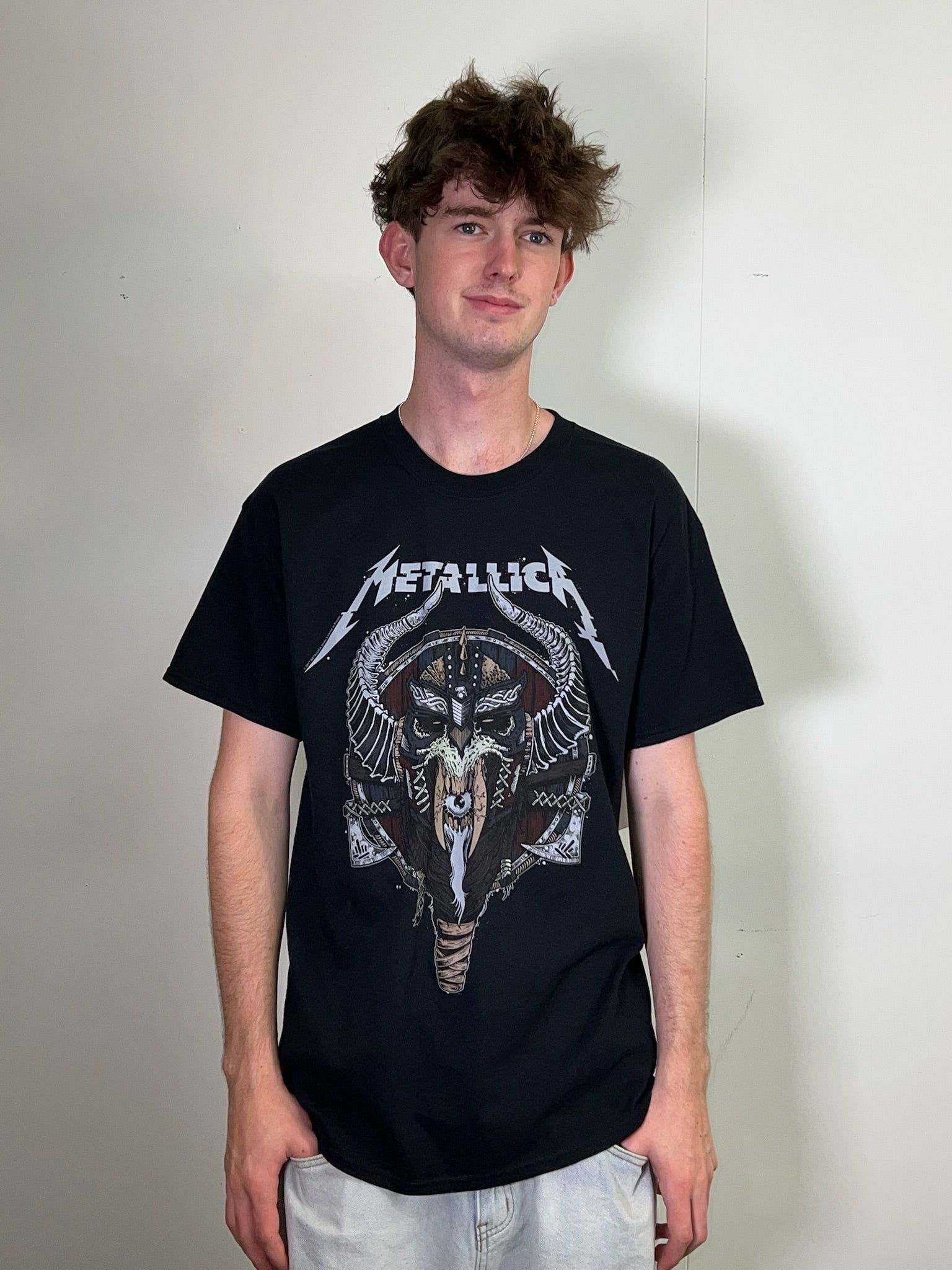 Metallica Viking Black Tee