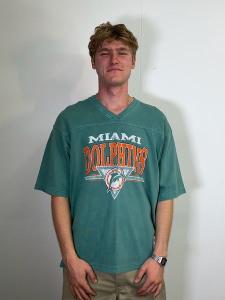 Dolphins Off Field TB OS Teal Tee