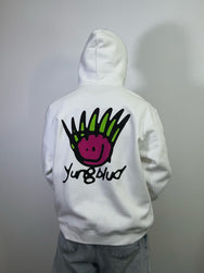 Yungblud Face White Hoodie
