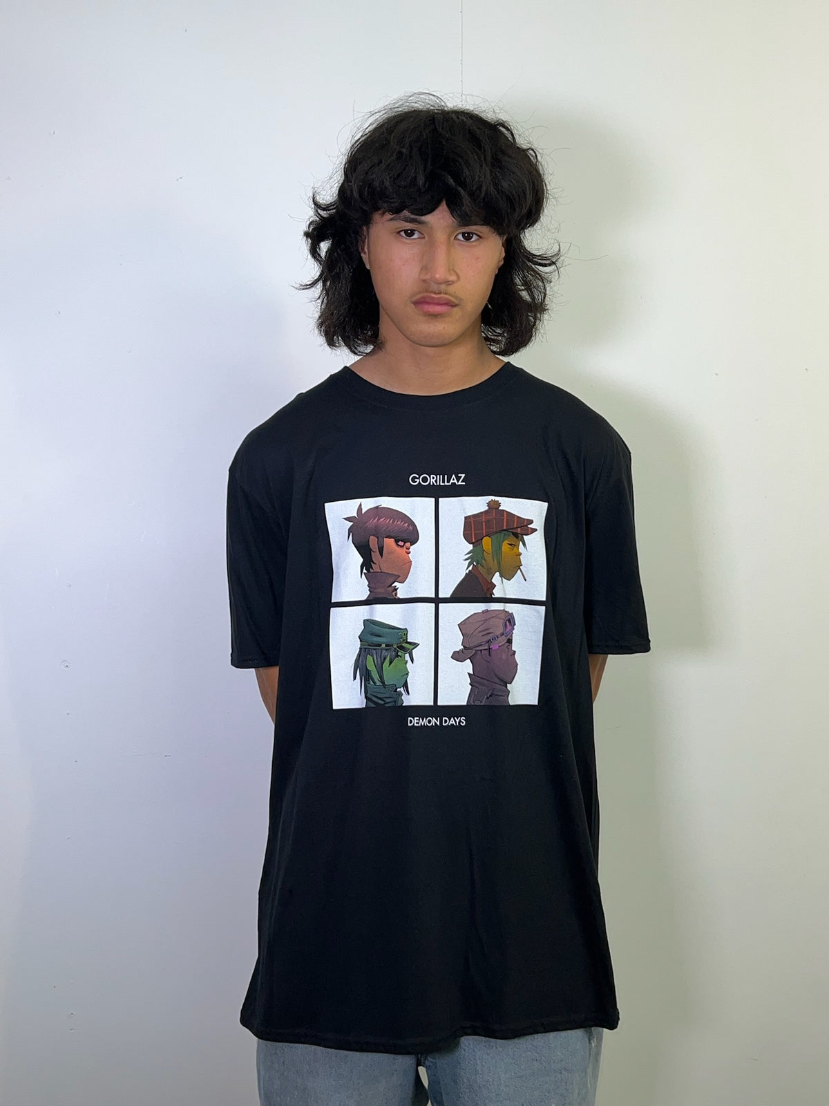 Gorillaz Demon Days Black Tee