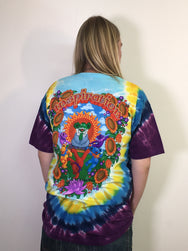 Grateful Dead Guru Bear Tie Dye Tee