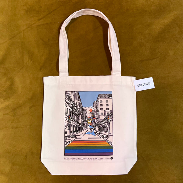 Fighting Ugly Cuba Street Wellington Tote Bag