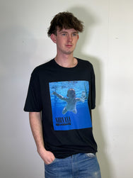 Nirvana Nevermind Album Black Tee