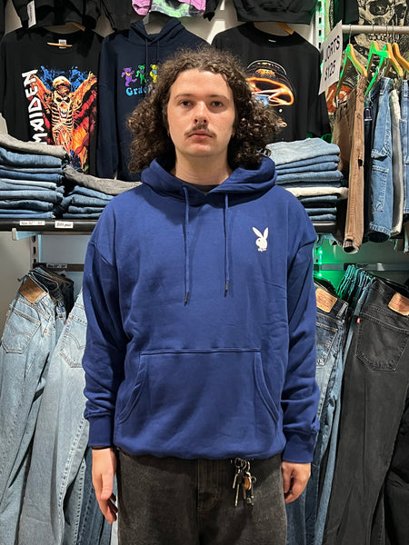 Playboy Stack Midnight Blue Hoodie