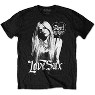 Avril Lavigne Love Sux Black Tee