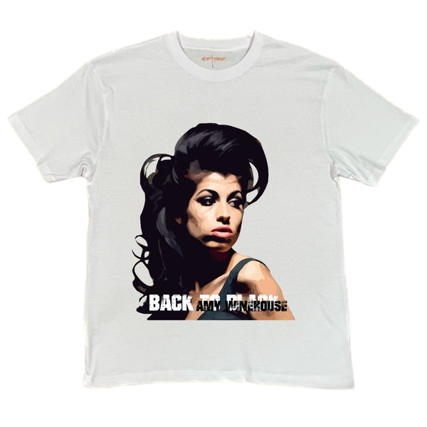 Amy Winehouse Back to Black Tee