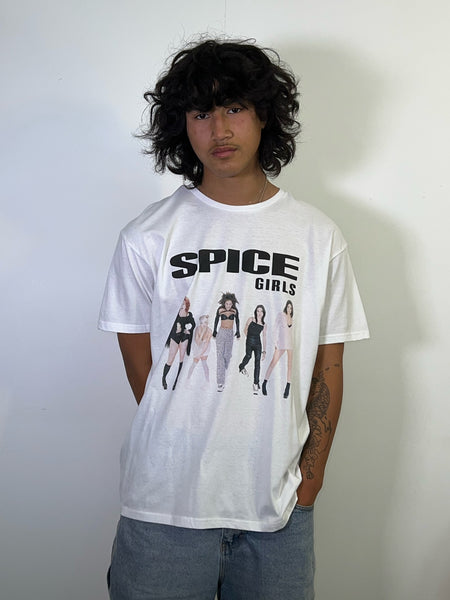 Spice Girls Photo Poses White Tee