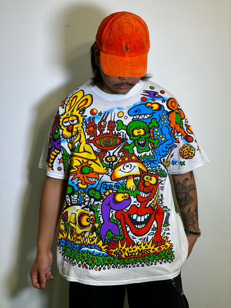Zidzoii Liquid Blue Tee
