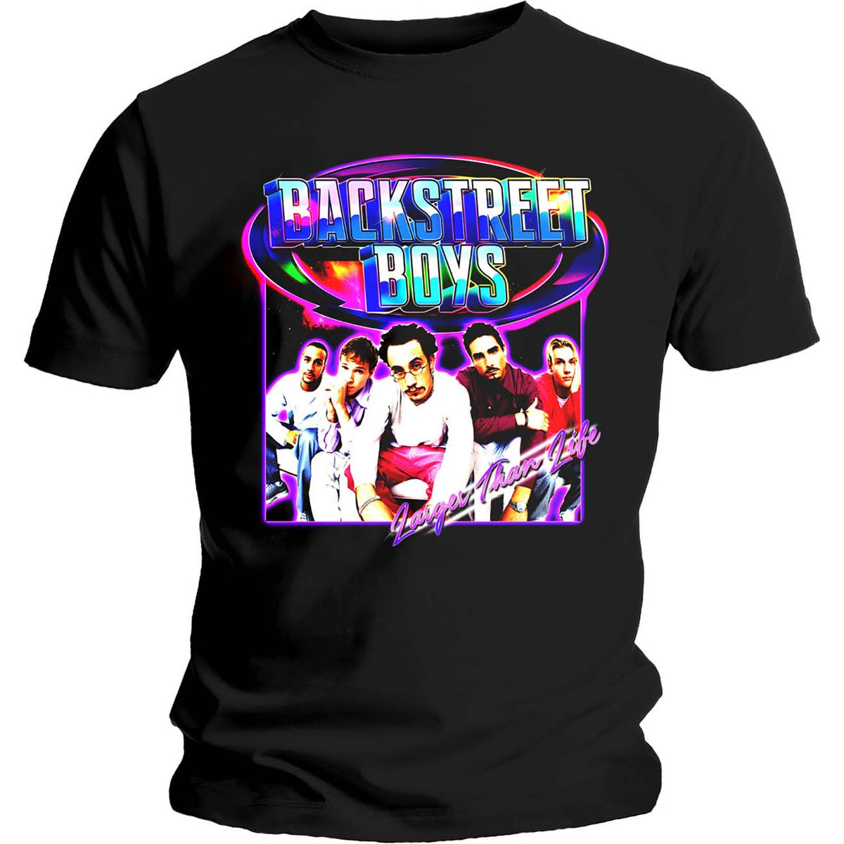 Backstreet Boys Larger Than Life Black Tee