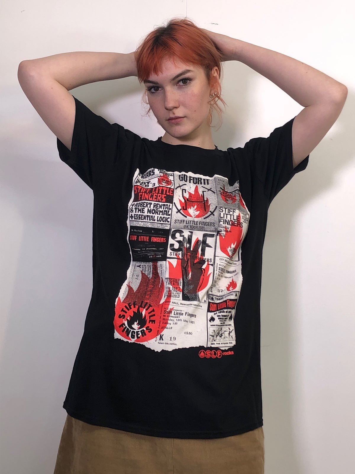 Stiff Little Fingers Flyer Tee