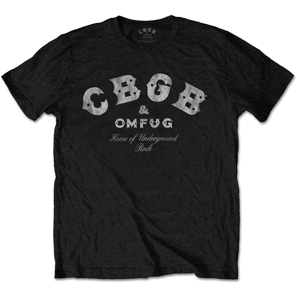 CBGB Classic Logo Black Tee