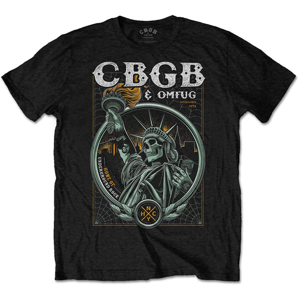 CBGB Liberty Black Tee