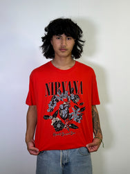 Nirvana Heart Shaped Box Red Tee