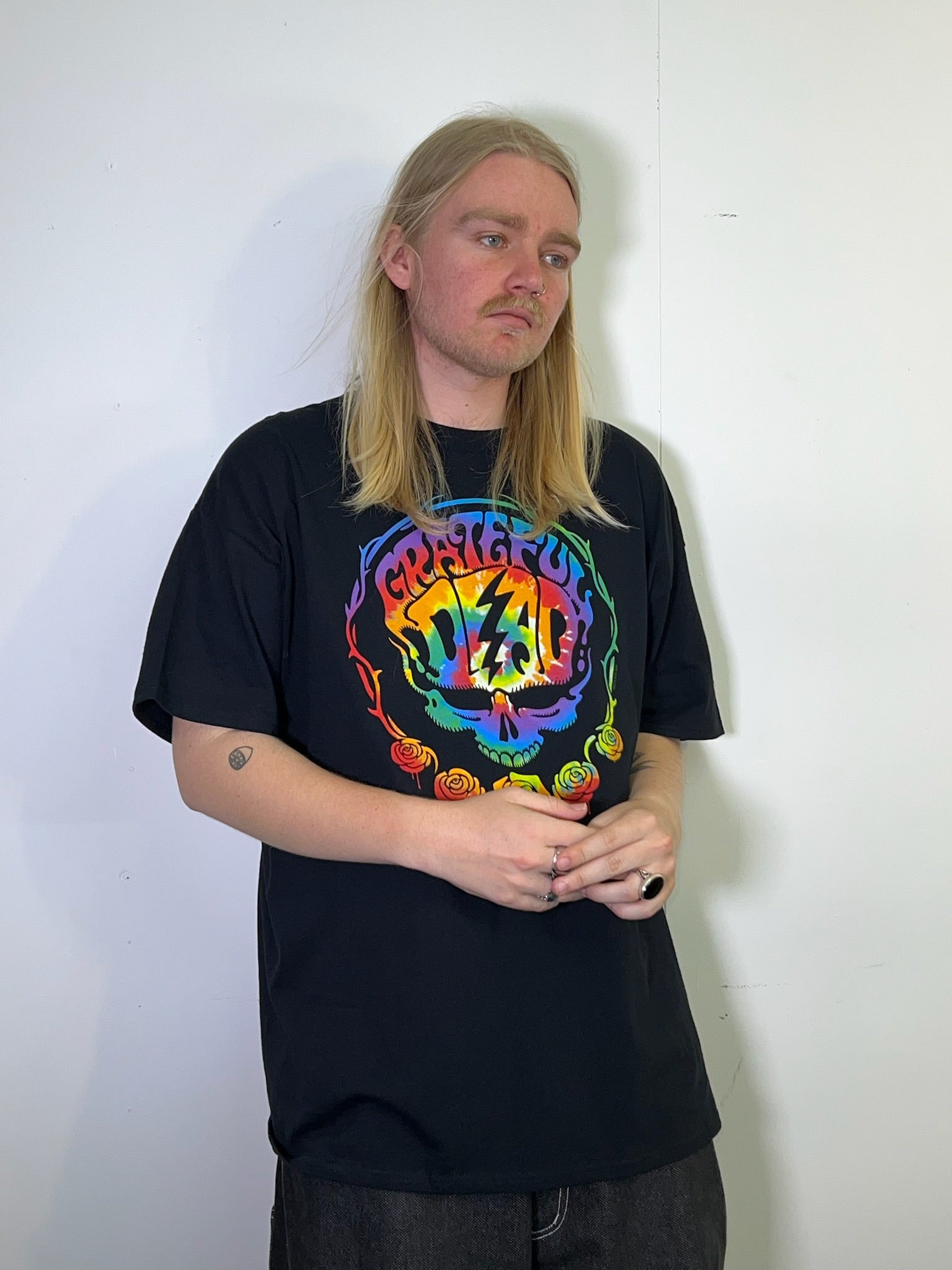 Grateful Dead Dead Head Black Tee
