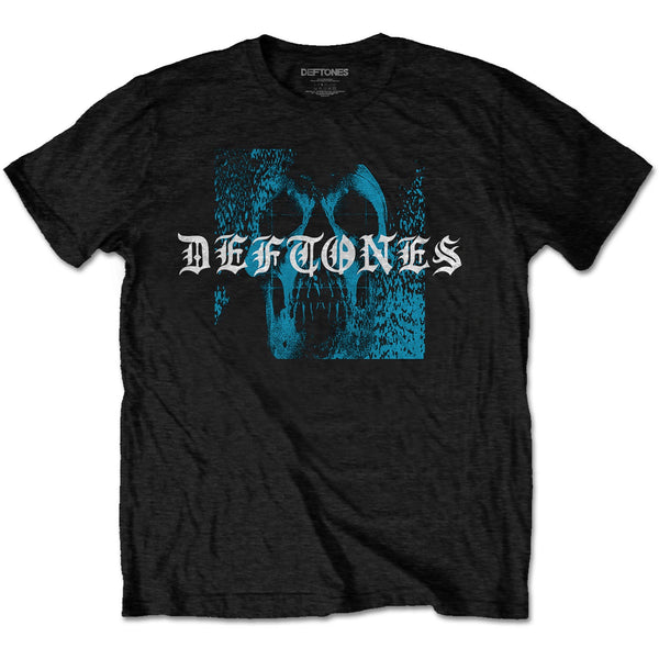 Deftones Static Skull Black Tee