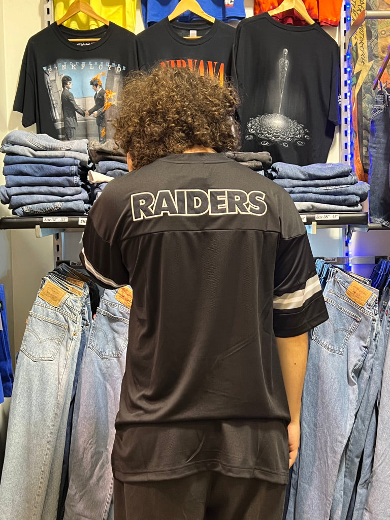 Raiders NFL Replica Black Jersey