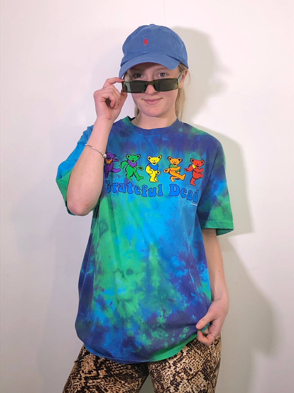 Grateful Dead Dancing Bears Tie Dye Tee