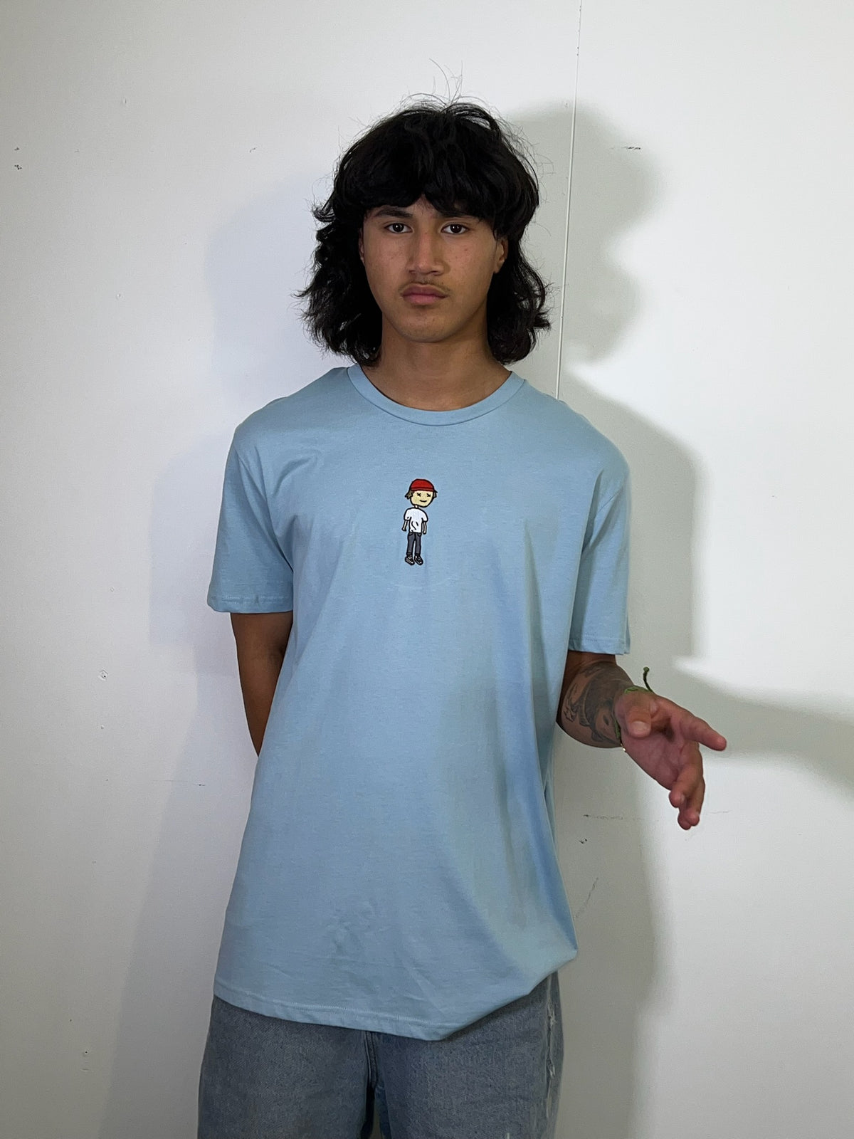 Jnty Logo Sky Blue Tee