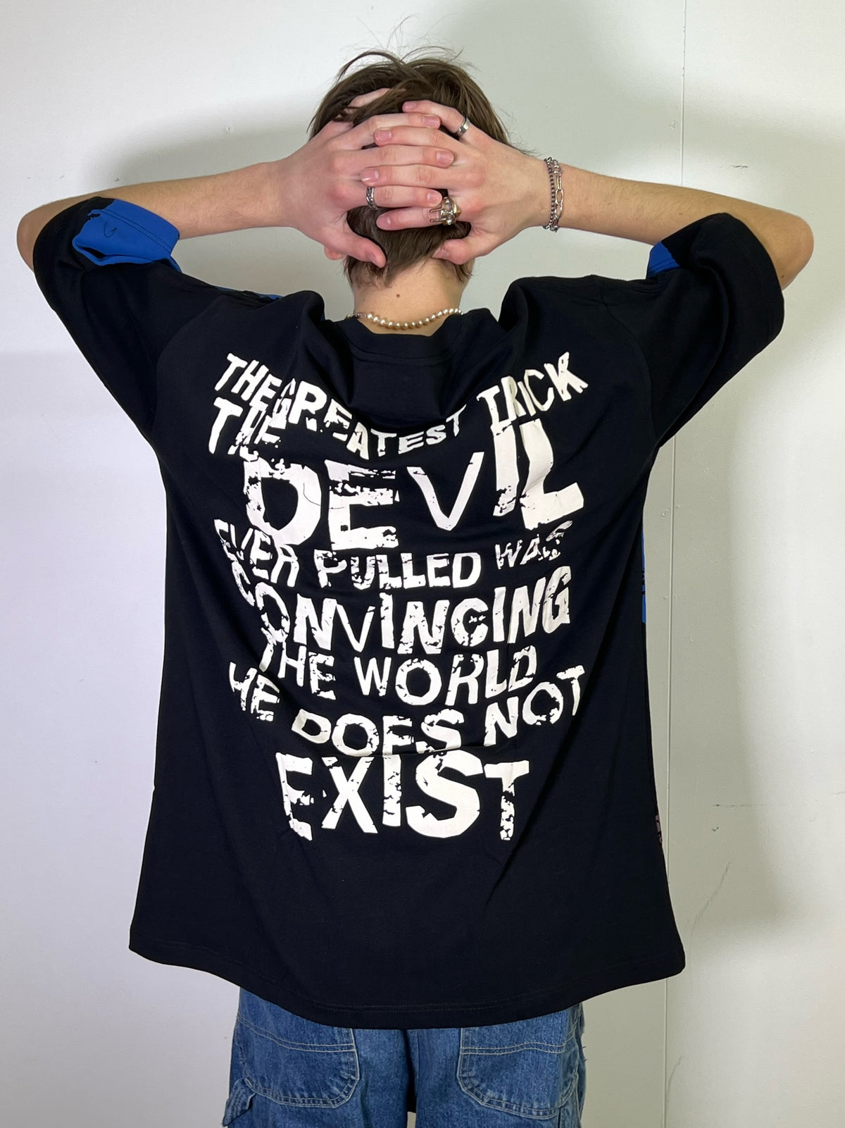 Unwanted Perdition All Over Print Black Tee