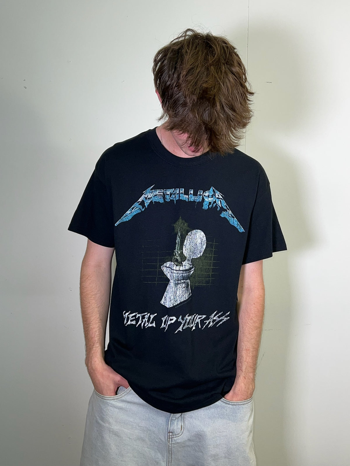 Metallica Metal Up Your Ass Black Tee